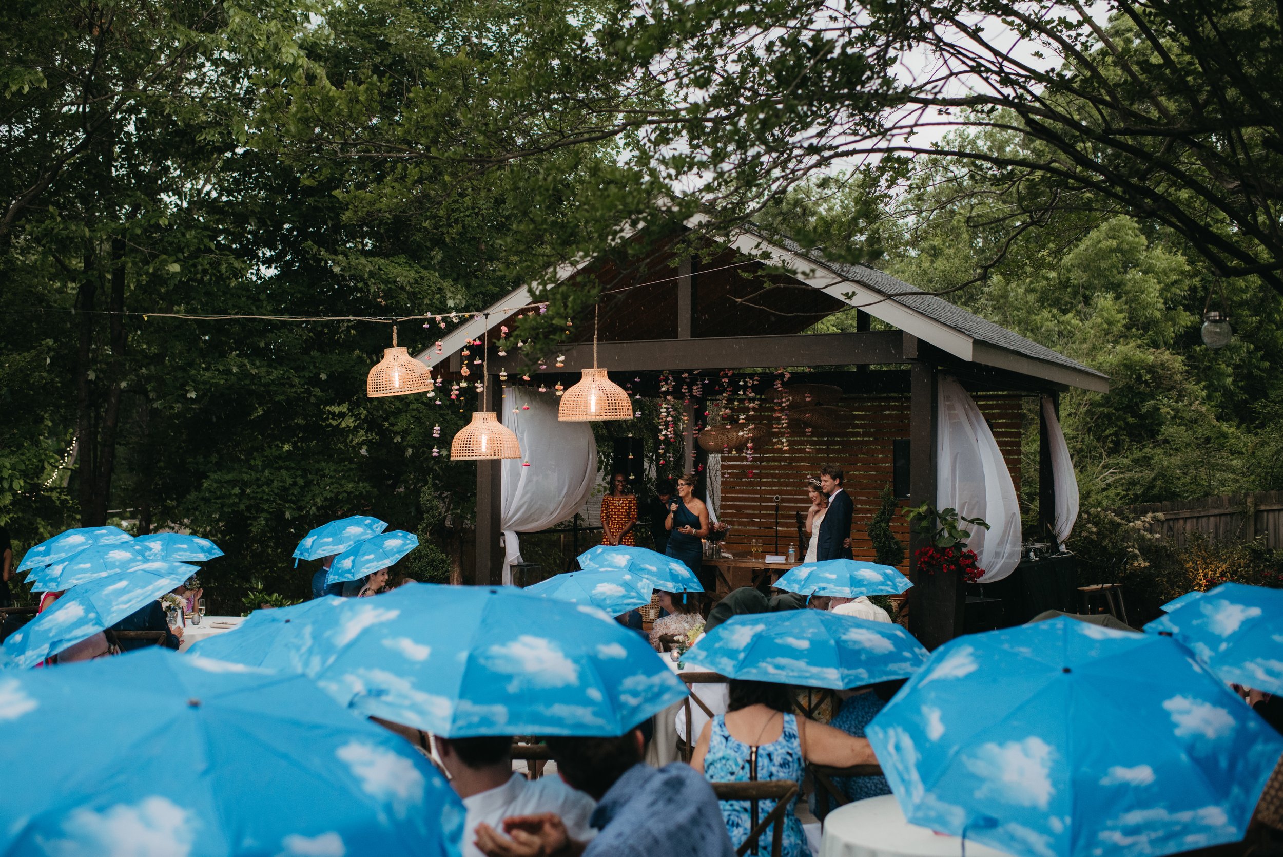 Backyard Brazillian Wedding in Carborro with Folie a Duex Events - Durham Wedding Photographer 