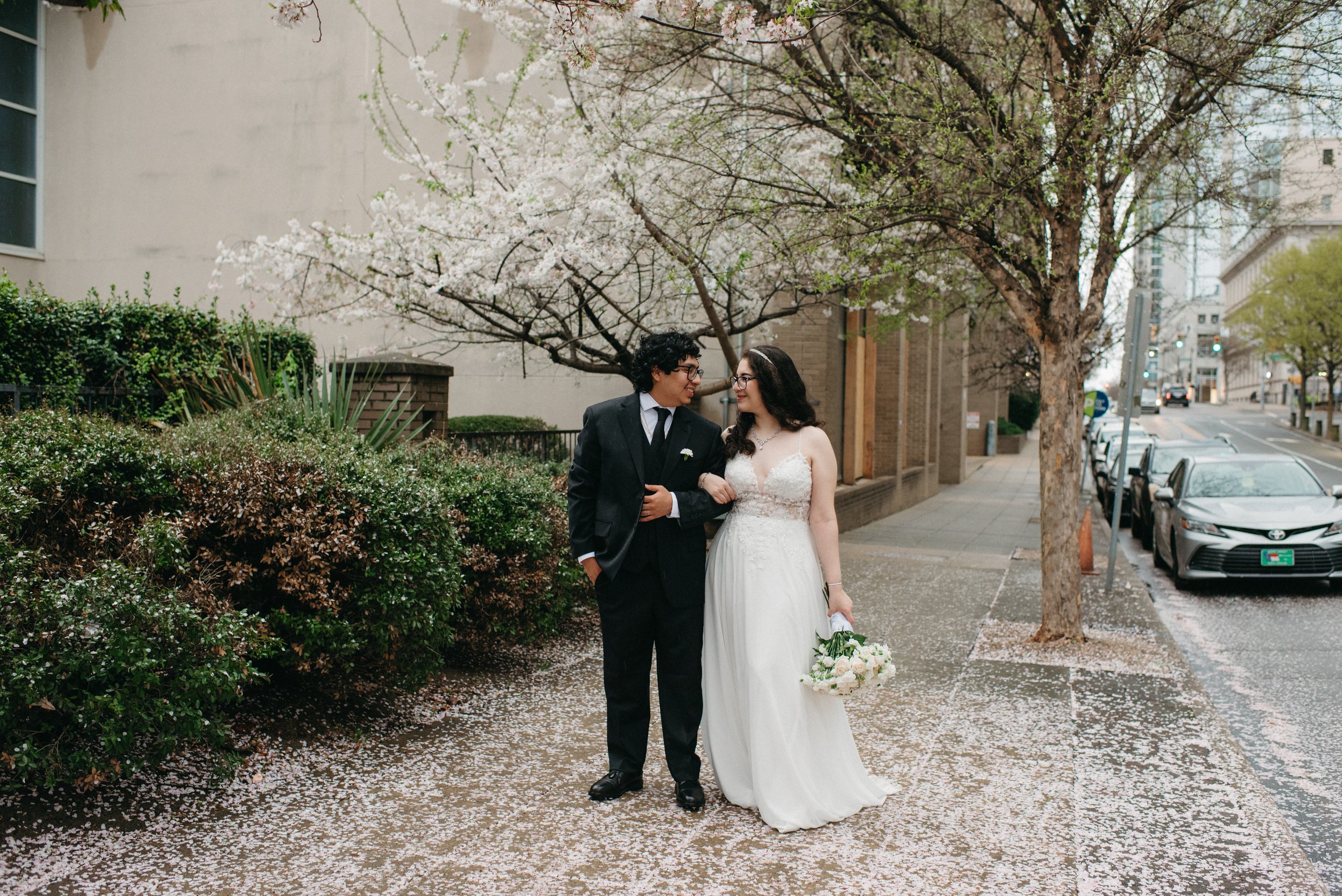 Romantic, Moody Courthouse Wedding in Raleigh with Cindy &amp; Rey