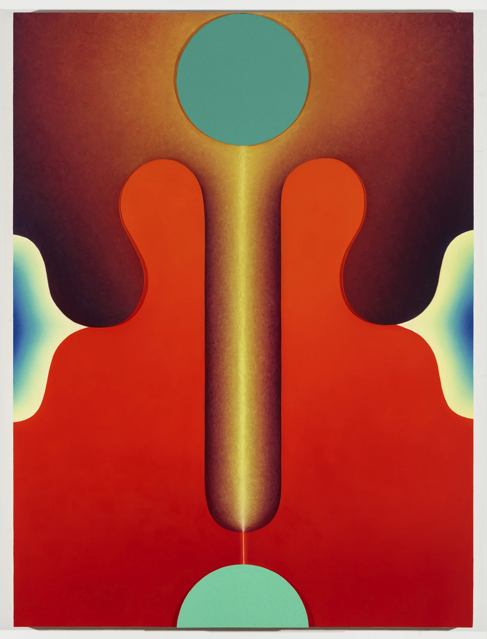 Point of Entry (lingam between teal circles)