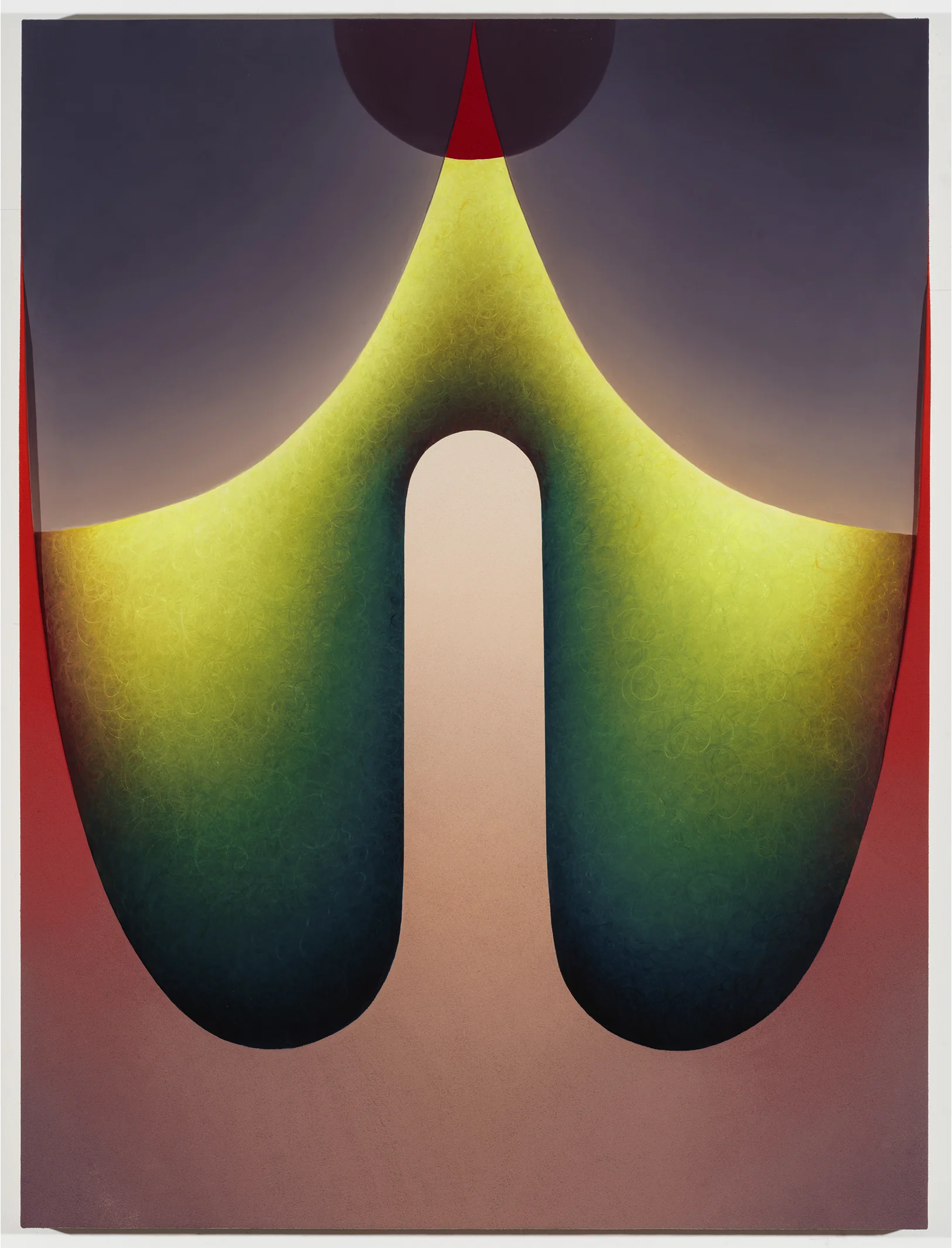 Point of Entry (purple moon over green sacs)