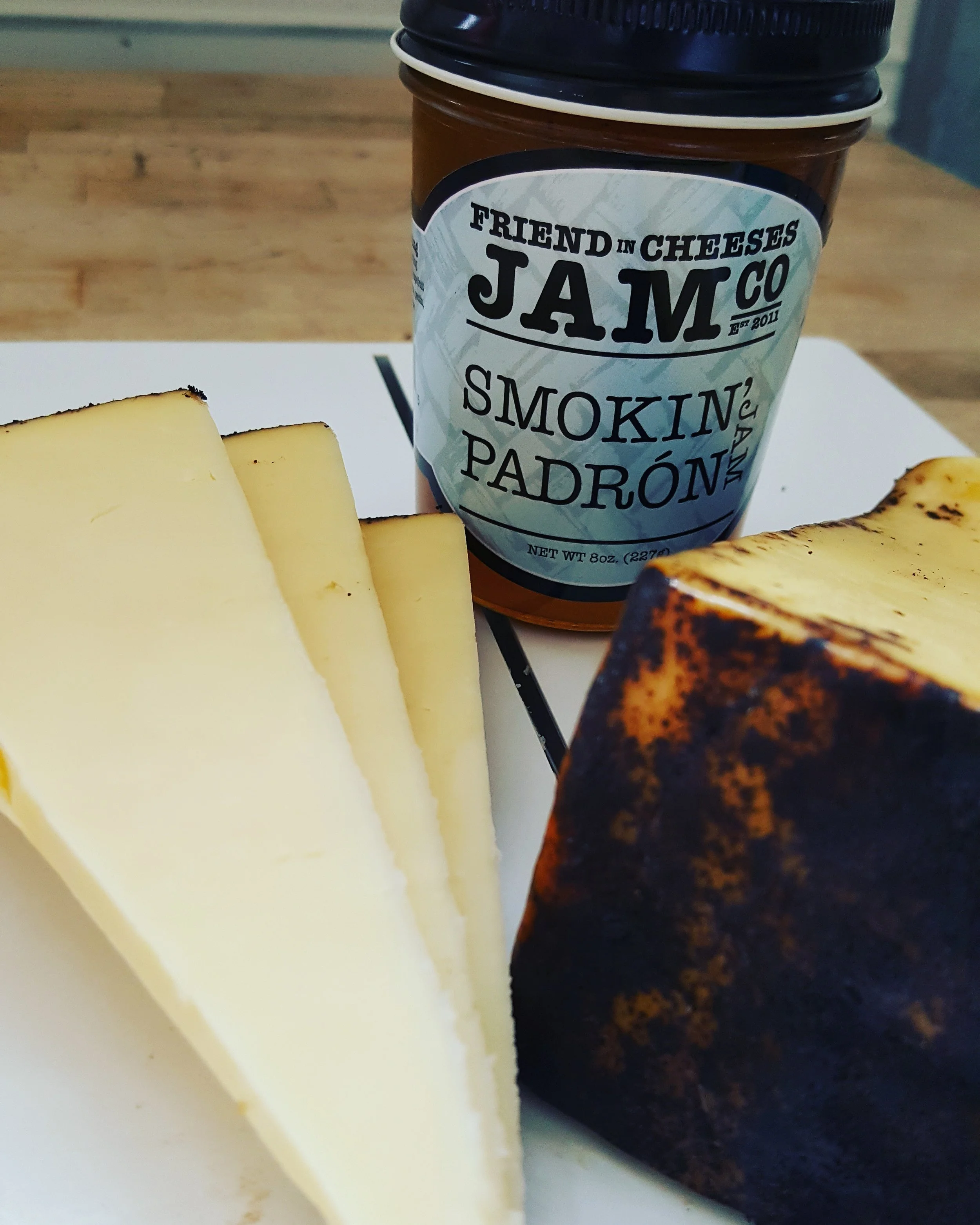 Smokin' Padron Jam & Beehive's Barely Buzzed...scrumptous!