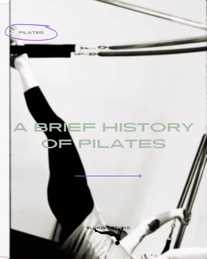 📜 A BRIEF HISTORY OF PILATES 📜

Want to learn Pilates the way it was designed to be taught? You&rsquo;re at the right place with @blumingstudio 🤝 Sign up for an Intro Pack that suits you, and we&rsquo;ll get prepared to welcome you to our space 🔗