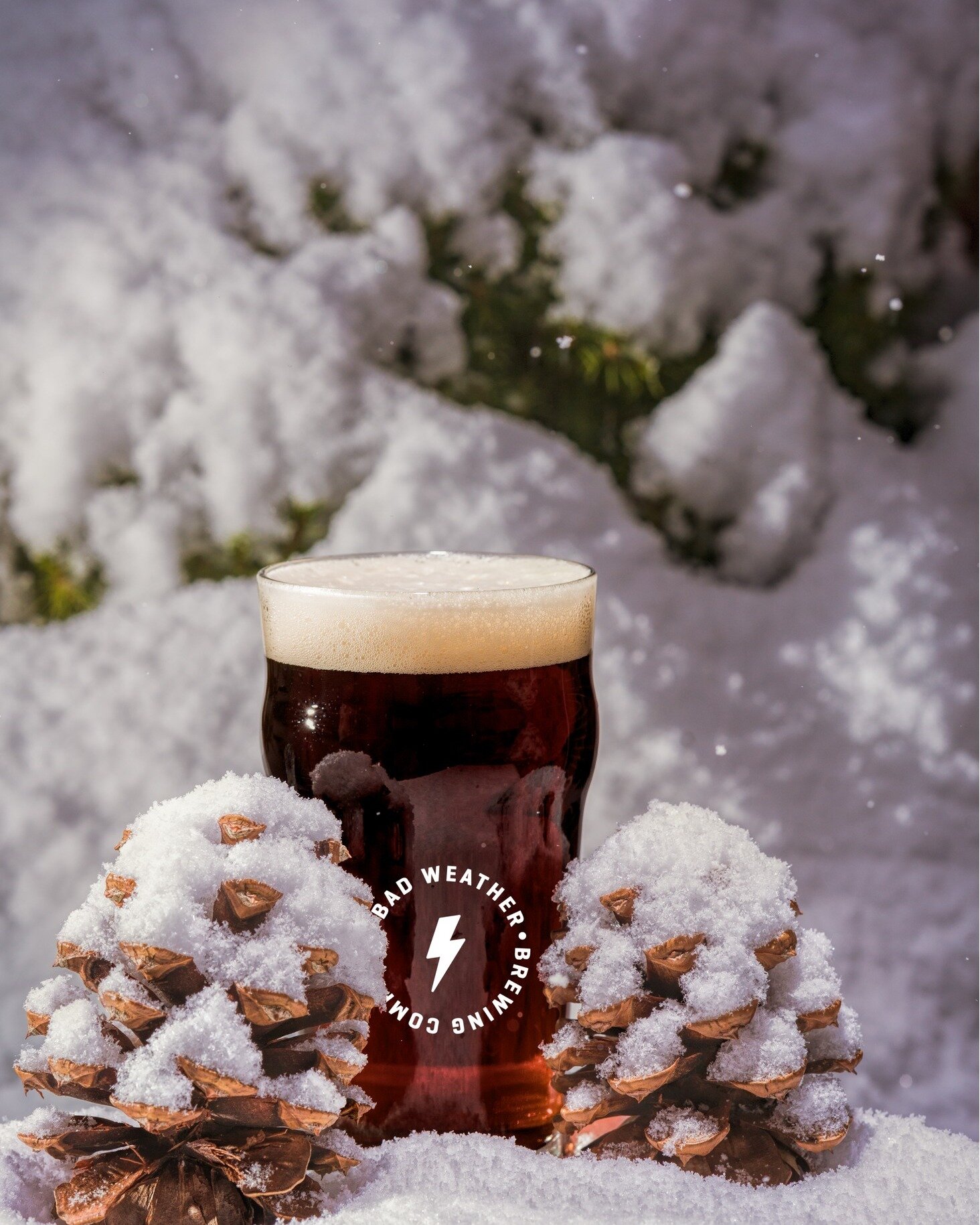 Taproom is going to wrap up around 5pm today. We want to make sure staff can get home before roads get too dicy. 

Go enjoy an Ominous in the snow!