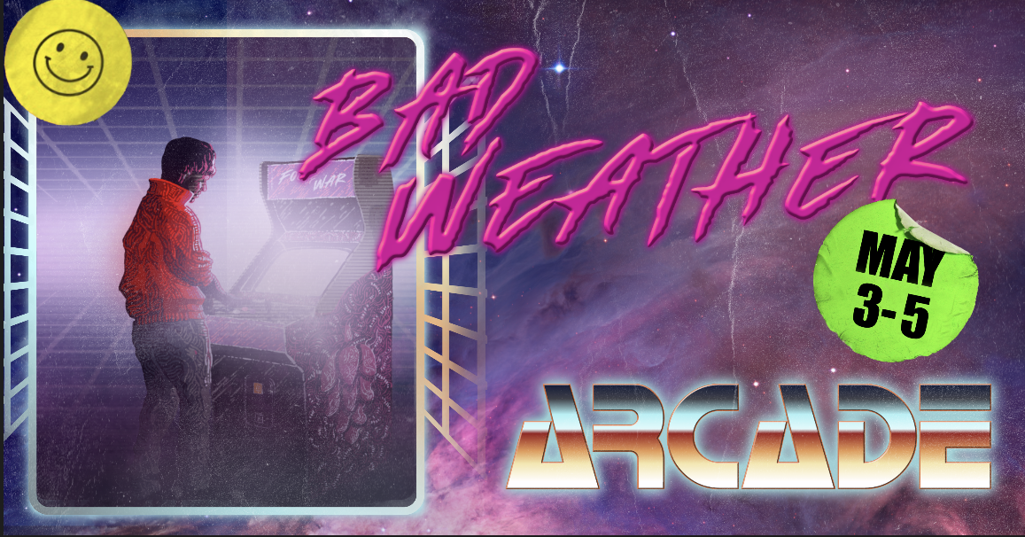 Weekend Long Outdoor Arcade Party 