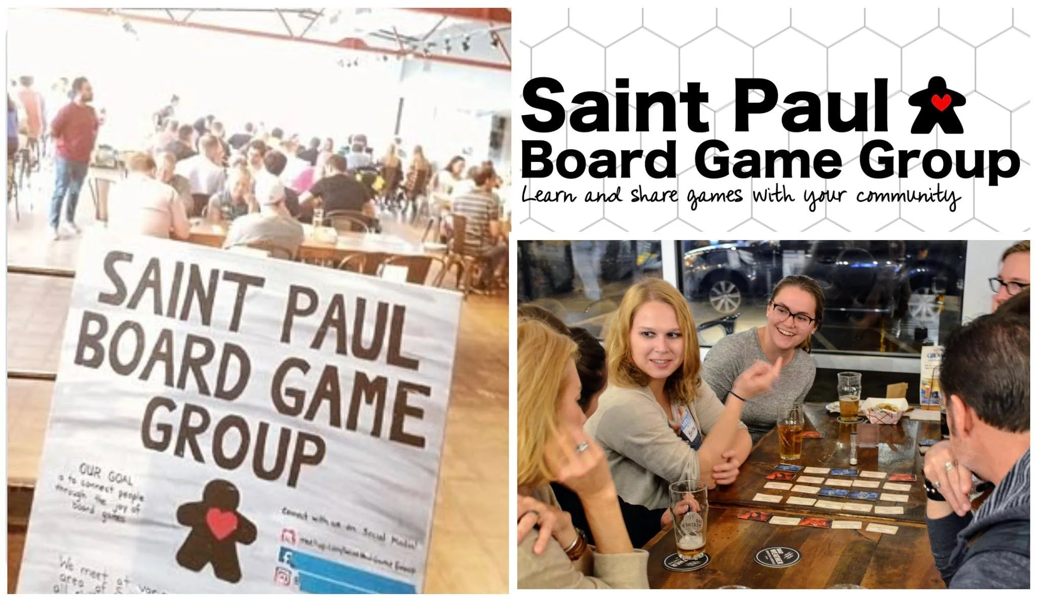 Board Game Night is tonight (Every 2nd and 4th Tuesday)! Always great evening of playing board/card games and meeting other fun people.

Feel free to bring your own games along otherwise St. Paul Board Game Group will have plenty onsite. 
We play fro