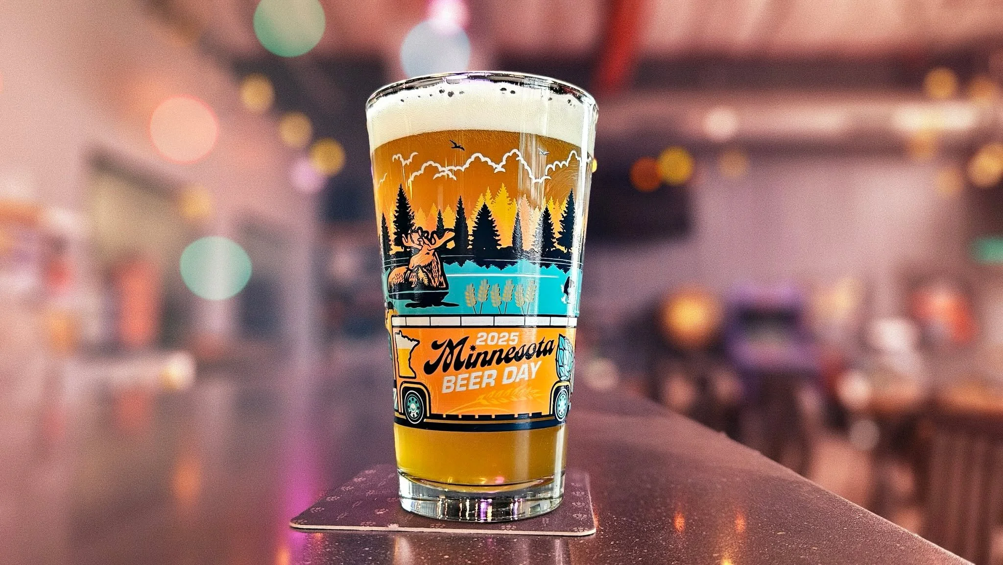Saturday is MN Beer Day, which means it's your chance to grab one of these limited edition pint glasses put together by the@mncraftbrewersguild.
When you pick up a pint glass to take home you'll get $2 bucks off of your first pour in it.