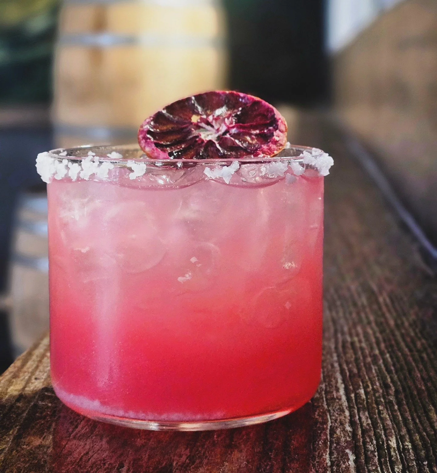 Seltzer Based Cocktails are back! Starting the season with  a blood orange margarita.

This 'cocktail' is made with of a high ABV Seltzer and real fruit juices, so it makes a great gluten-free choice.