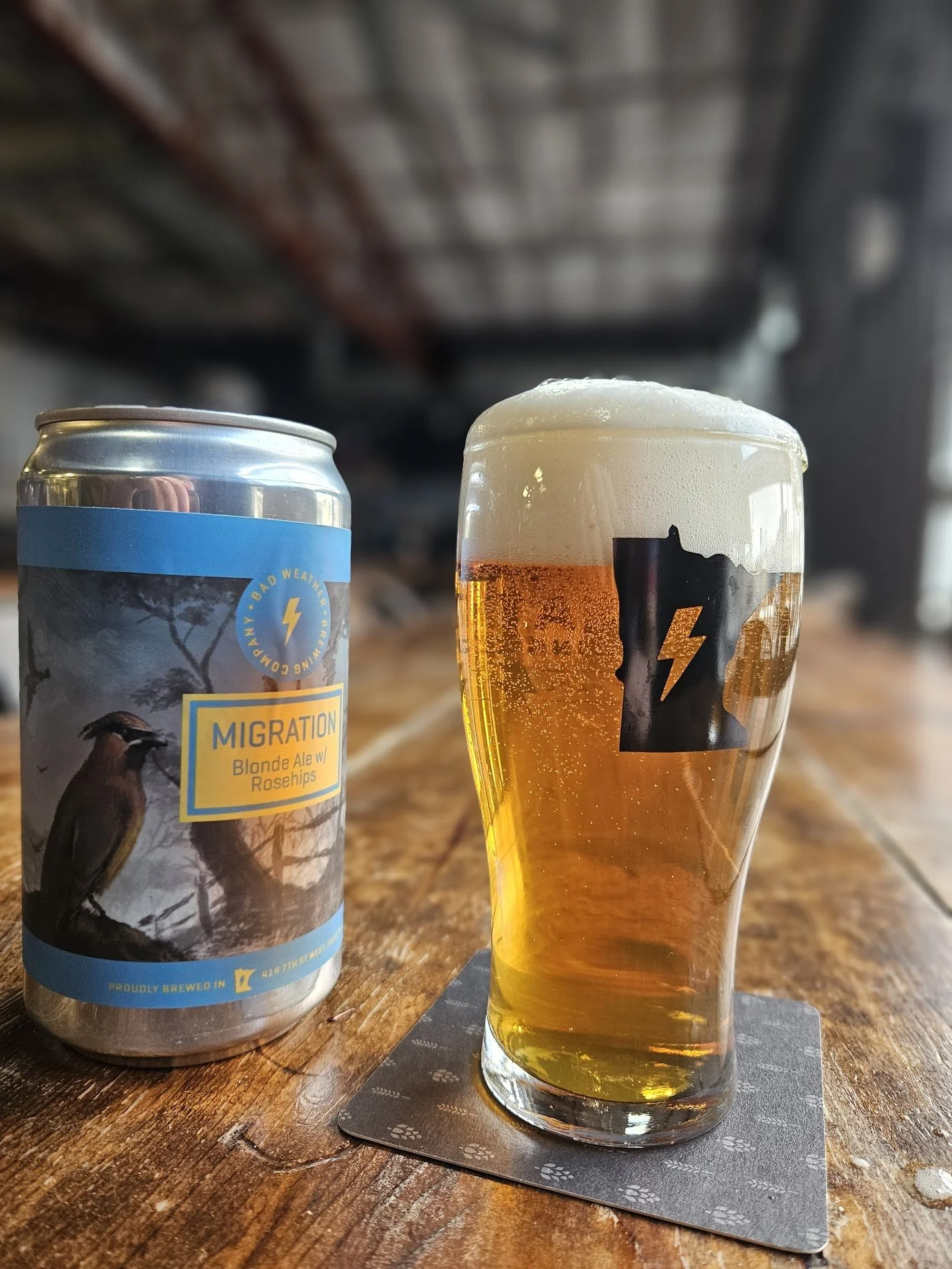 Migration Blonde Ale W/ Rosehips