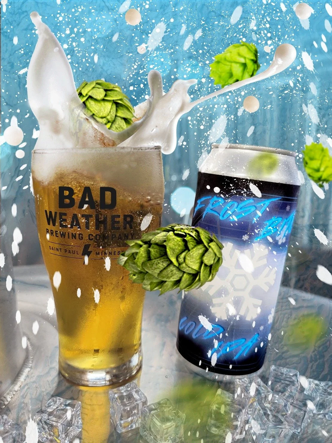 Frost Bite Cold IPA Taps