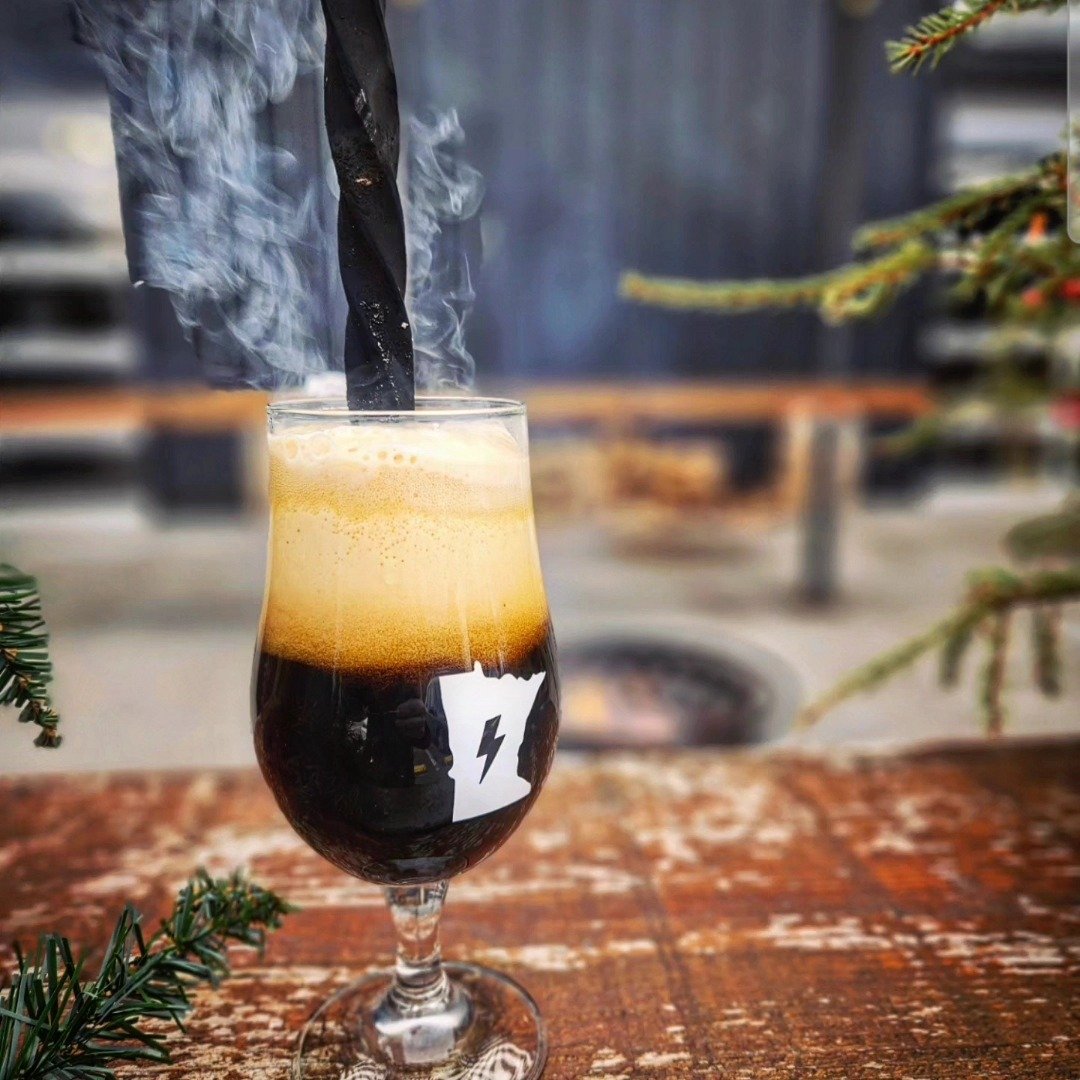 Valentine's Day (2-5pm) we'll be having what we call 'Afternoon Delight Beer Poking' out on the patio. The team will be heating up hot pokers in fire for those that want their beer hot poked. Immersing the hot stainless rod into the beer instantly ca