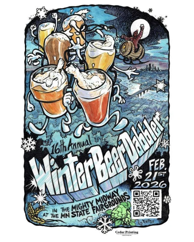 Going to the Winter @beerdabbler this Saturday? You better. We'll be there and we will be bringing...

- Hopcromancer IPA
- Due Date 9 Barrel Aged Imperial Breakfast Stout
- Brewed Awakening Coffee Pale Ale
- Baltic Porter 

Get tickets if you haven'