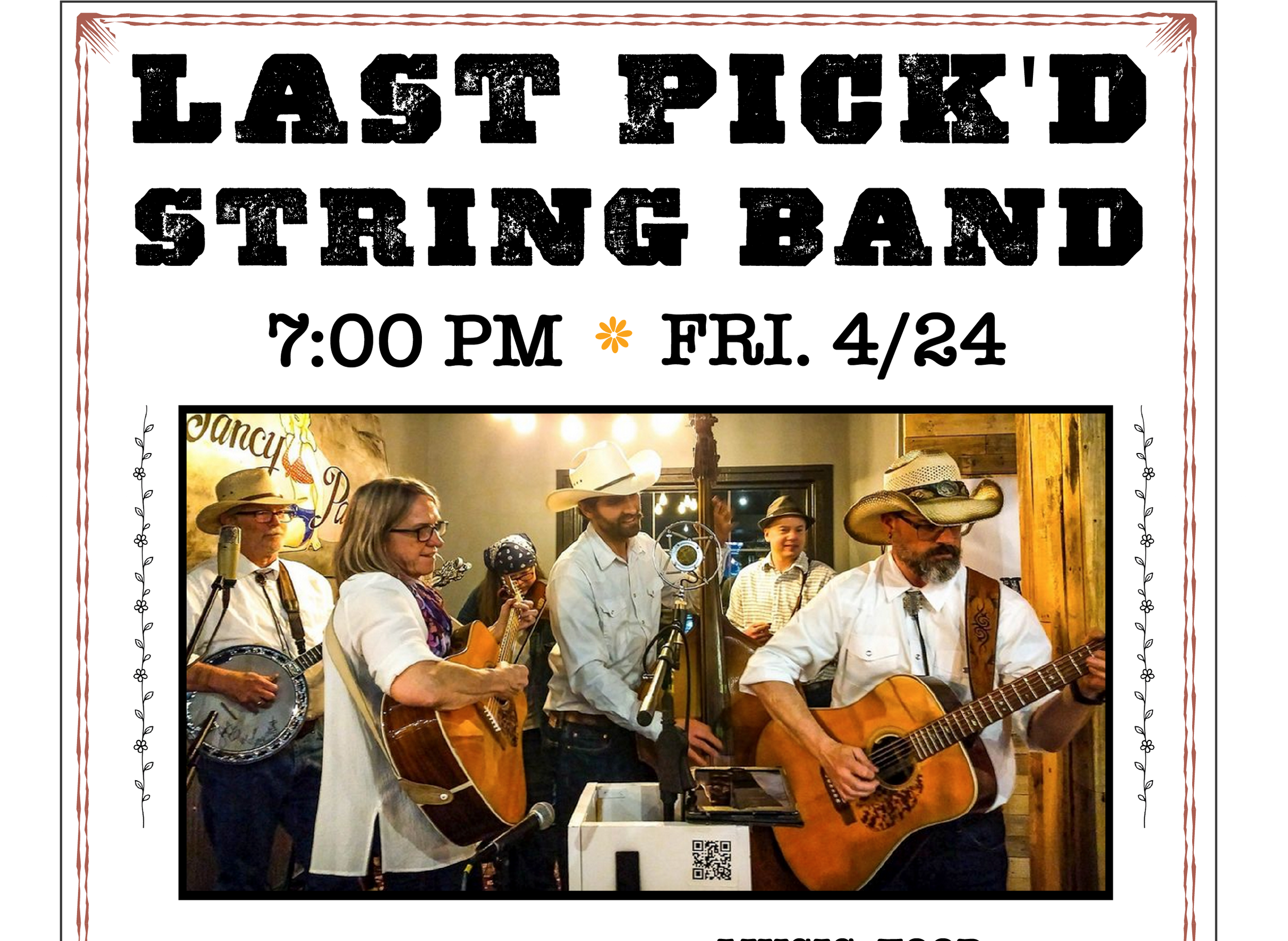 Music Night Last Pick'd String Band