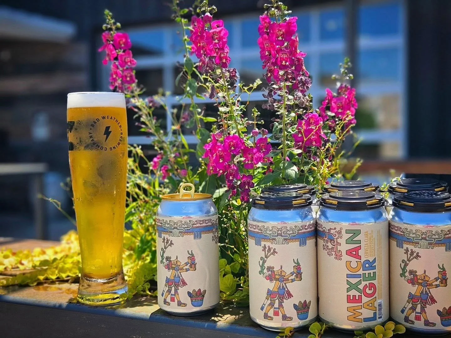 Happy Cinco De Mayo! Might we recommend sipping on our Mexican Lager?

The can design depicts the Aztec God of Maize Centeotl, as this lager uses corn grits in its recipe.

Corn grits as opposed to flaked corn is more labor intensive and needs to be 