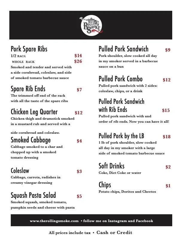 (Food Truck) The Rolling Smoke — Bad Weather Brewing Company