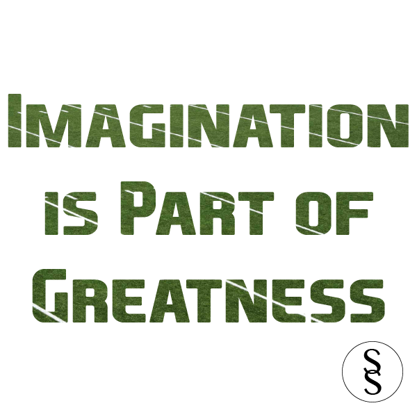 Imagination is Part of Greatness
