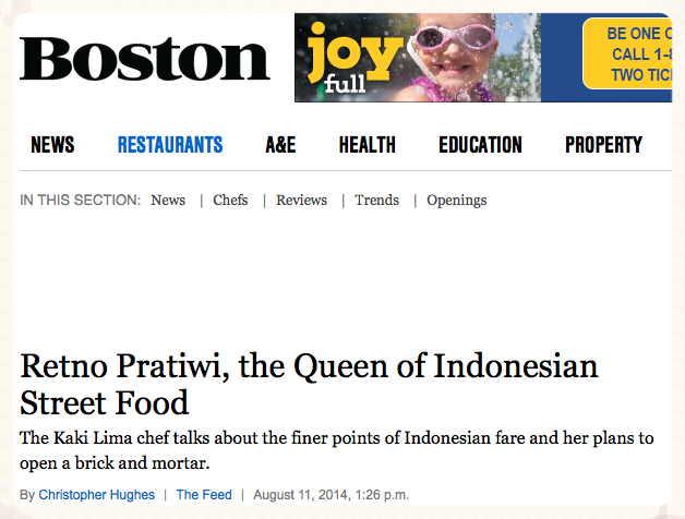   "One young talent, Retno Pratiwi, seems primed for much bigger things."  