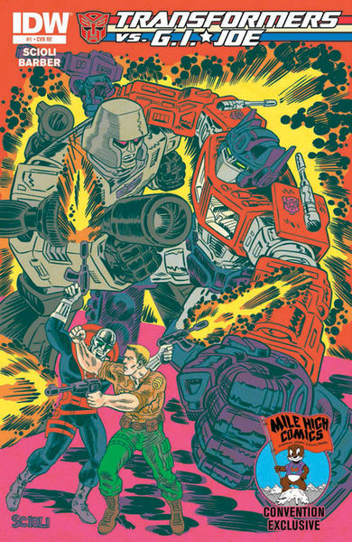 Mile High Comics Exclusive Cover Art By: Tom Scioli