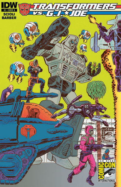 SDCC Cover A Art By: Tom Scioli