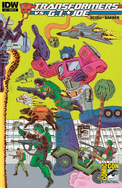 SDCC Cover B Art By: Tom Scioli
