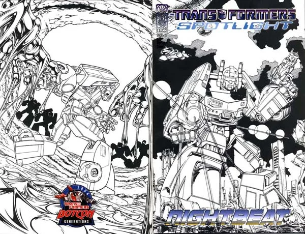 BotCon 2006 Cover: MD Bright and Nick Roche
