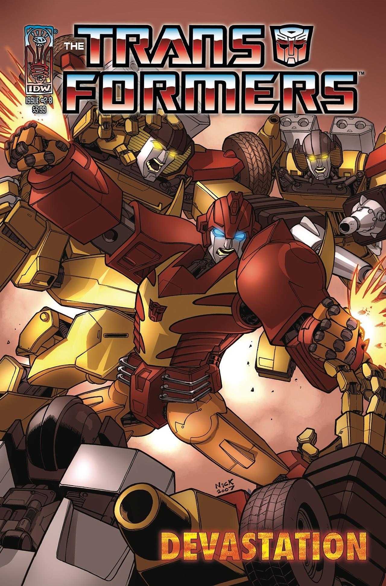 Cover B: Nick Roche