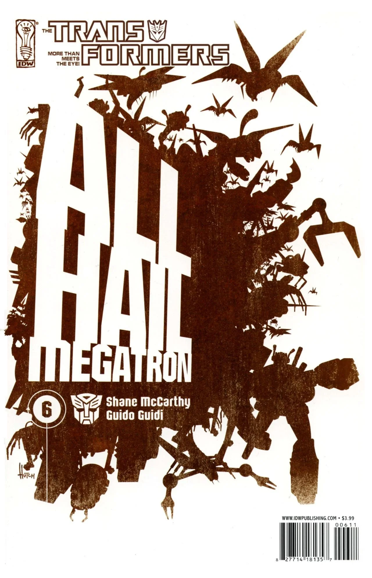 Cover B: Trevor Hucthison
