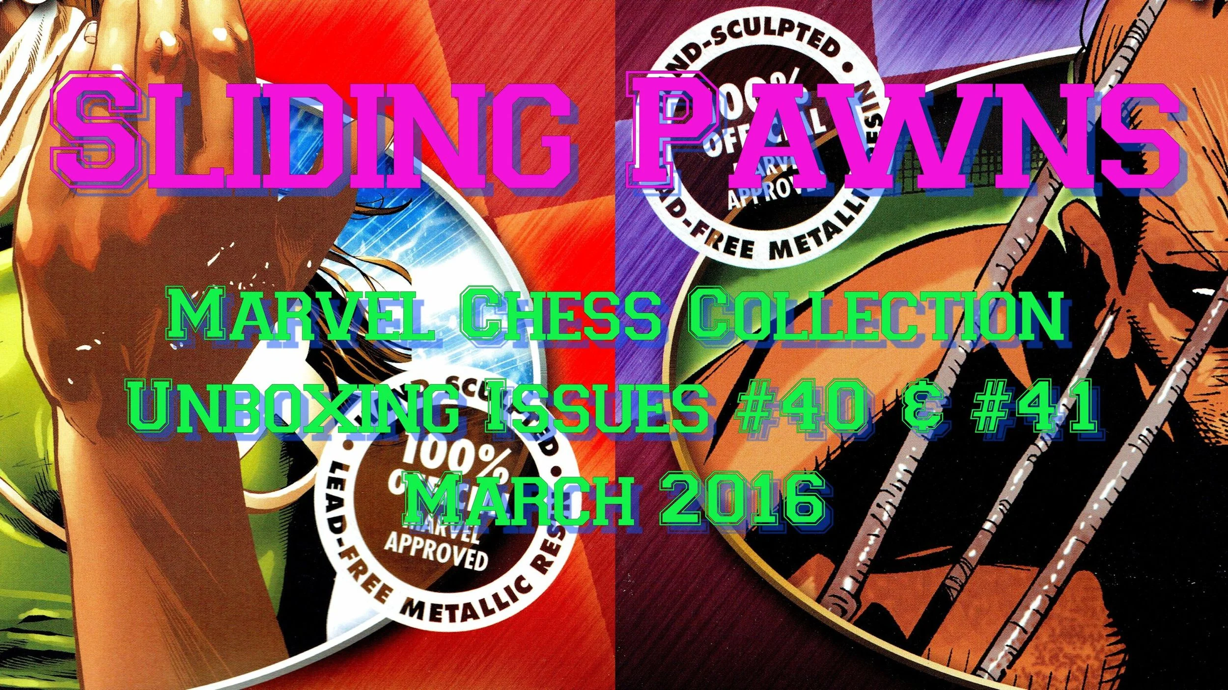 Marvel Chess Collection - Unboxing Issues #40 & #41