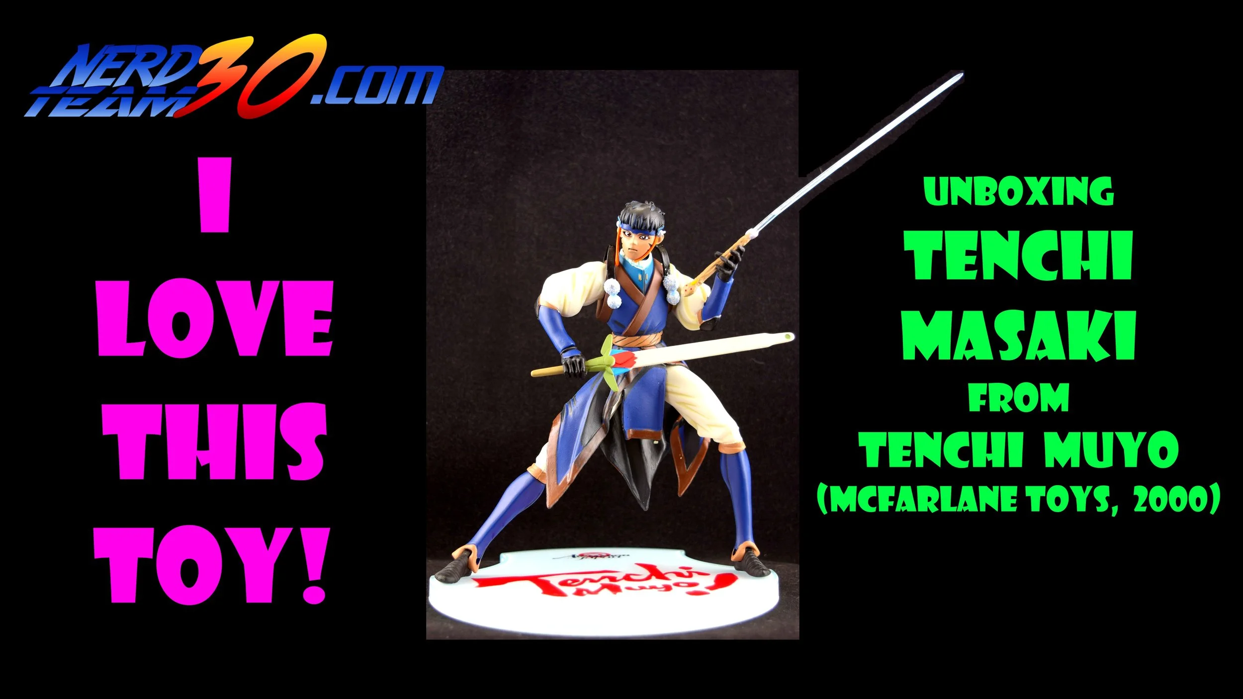 Unboxing Tenchi Masaki (McFarlane Toys, 2000)