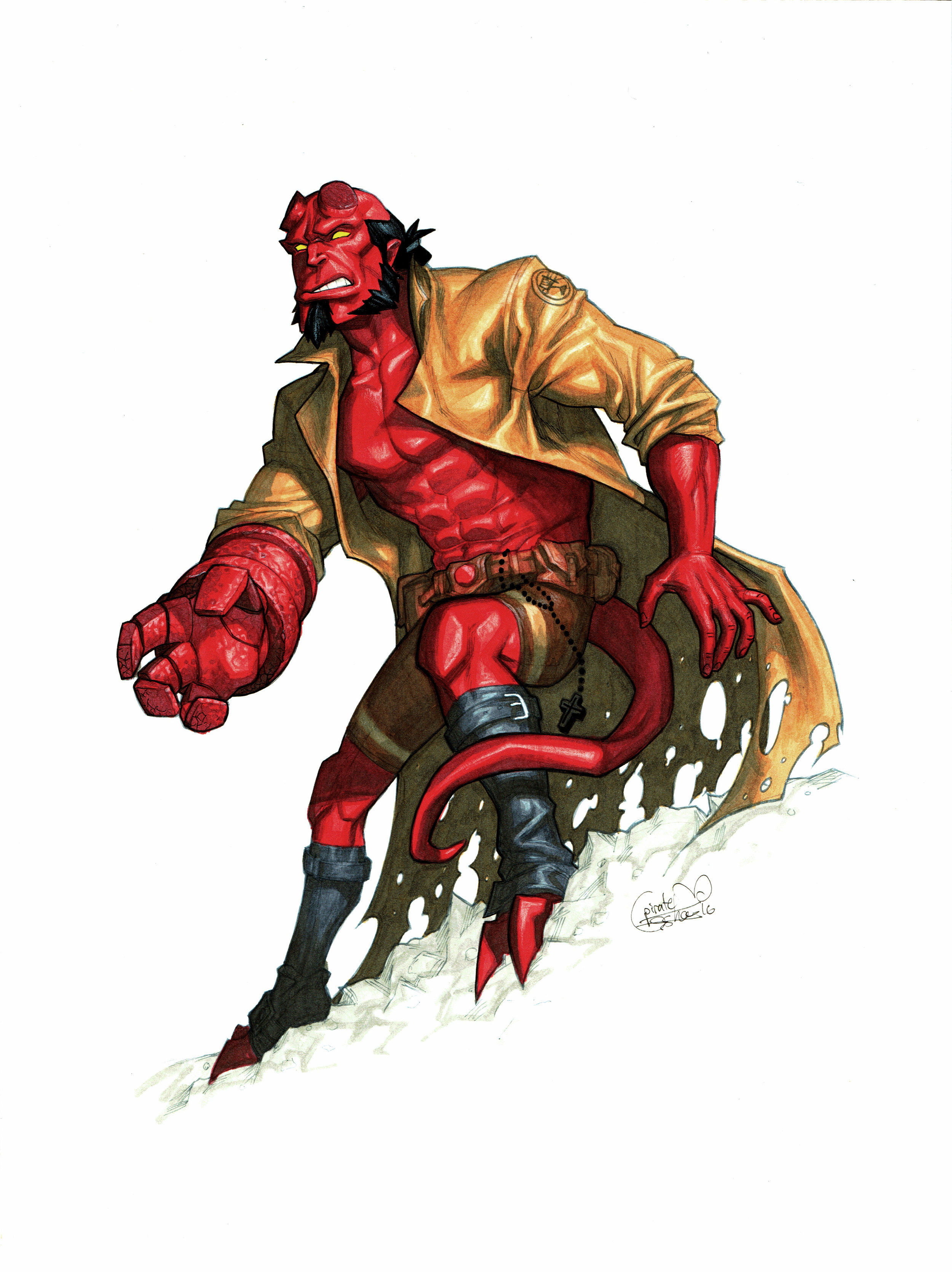 Hellboy Commission