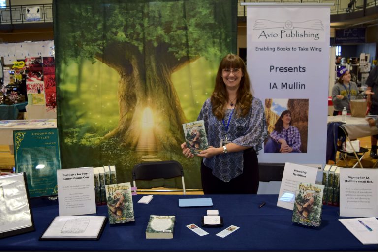 IA Mullin at Fort Collins Comic Con 2017.