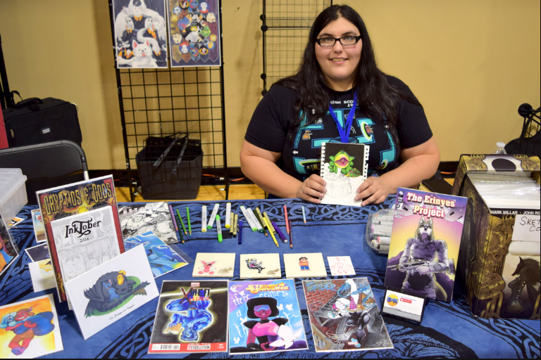 Shana Moura at Fort Collins Comic Con 2017.