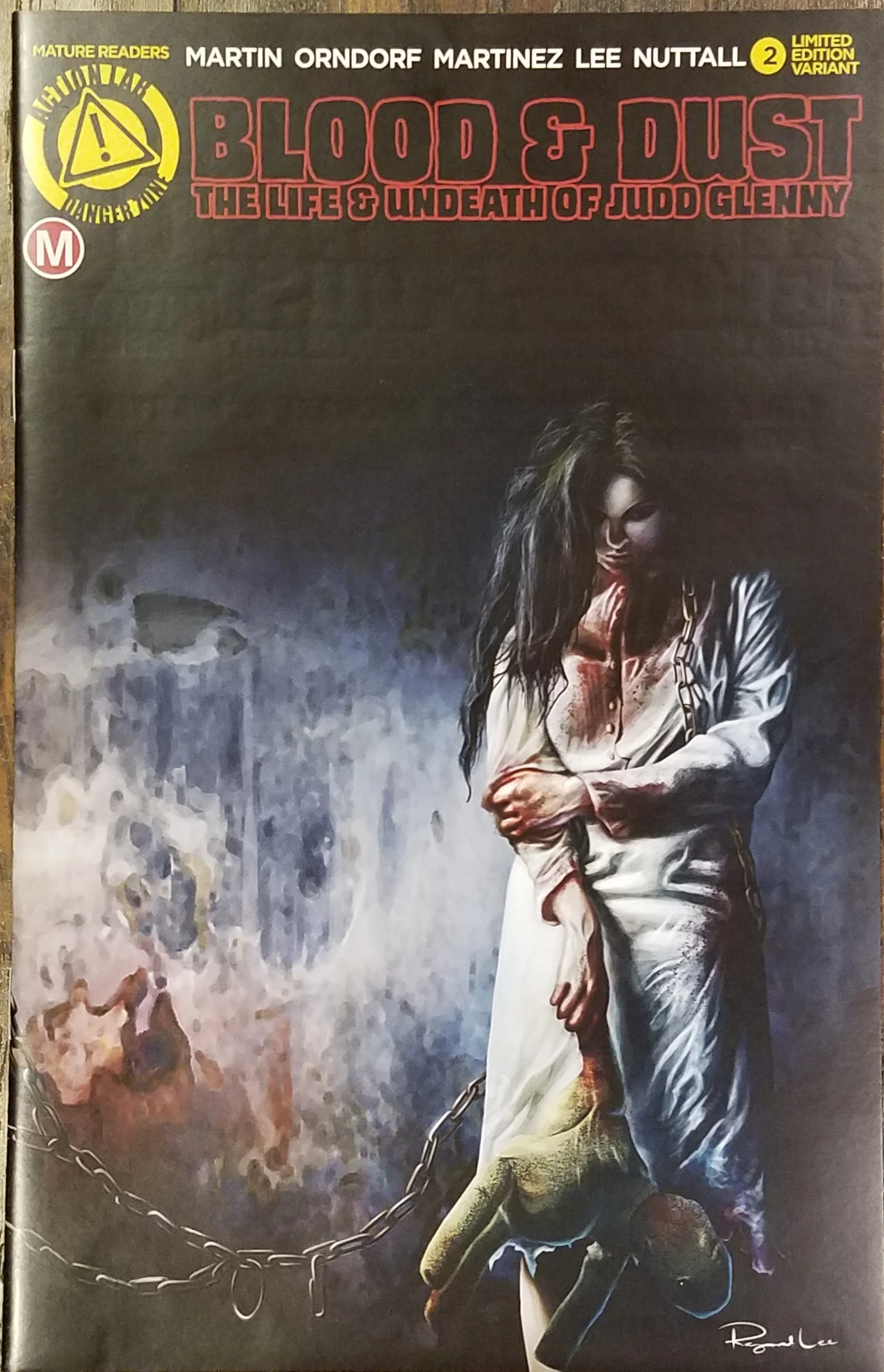 Blood & Dust: The Life & Undeath of Judd Glenny by Michael Martin & Adam Orndorf #2 Limited Edition Variant.