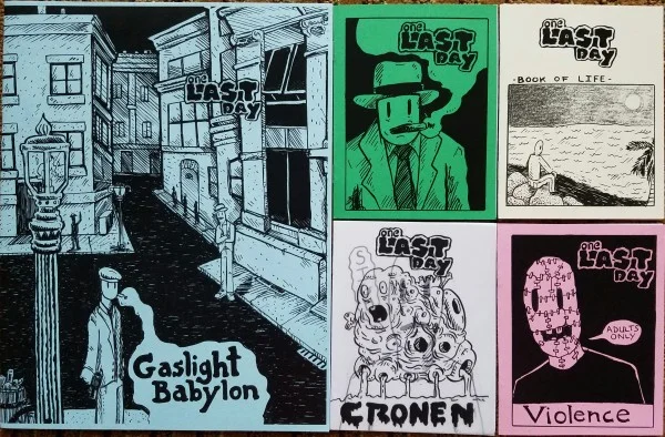 One Last Day comics by Adam Yeater.