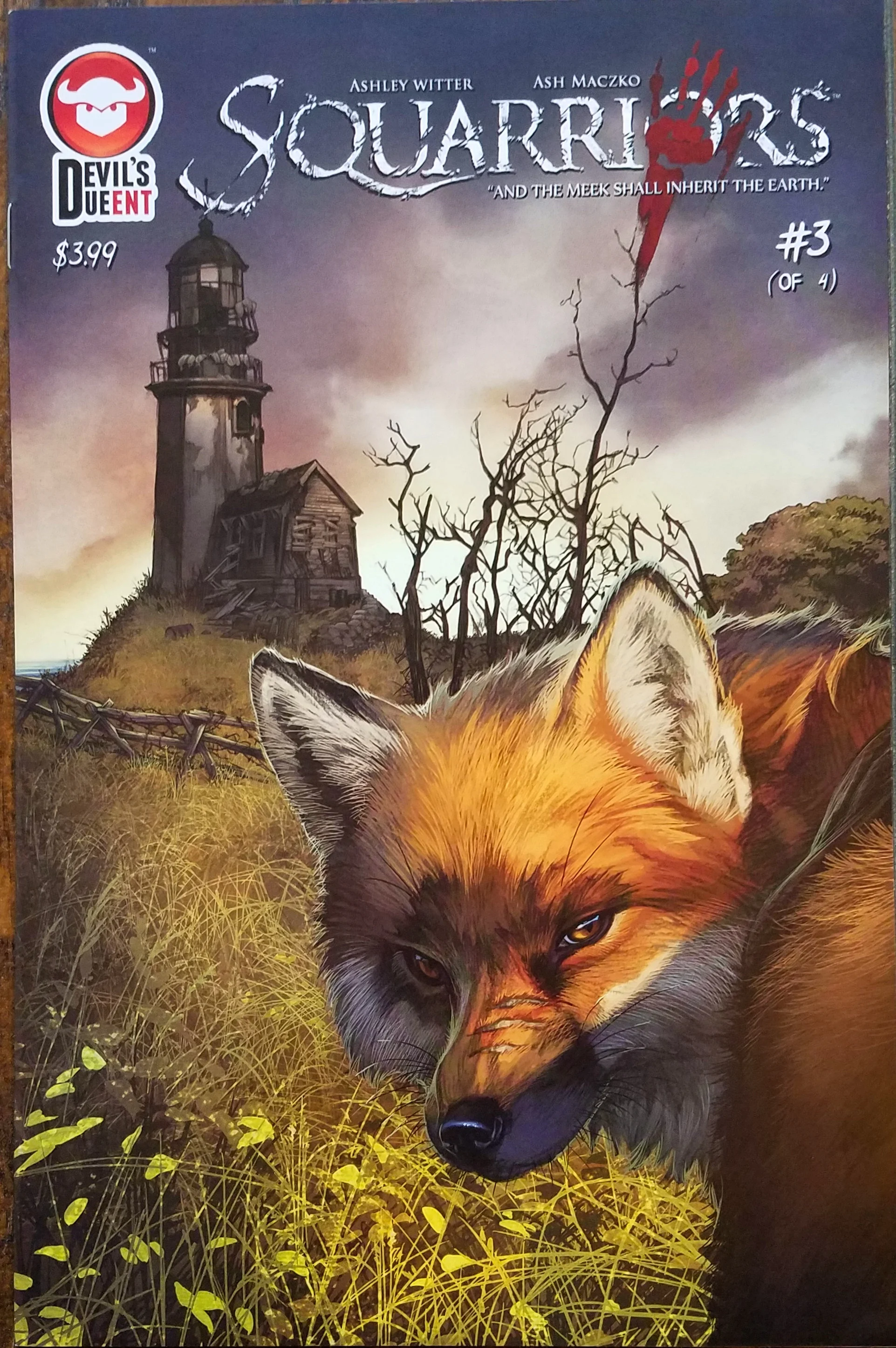 Squarriors #3 by Ashley Witter & Ash Maczko.