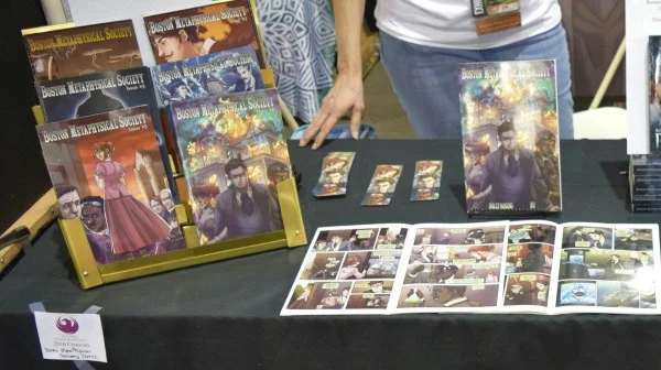 Boston Metaphysical Society single issues at Phoenix Comic Con 2016.