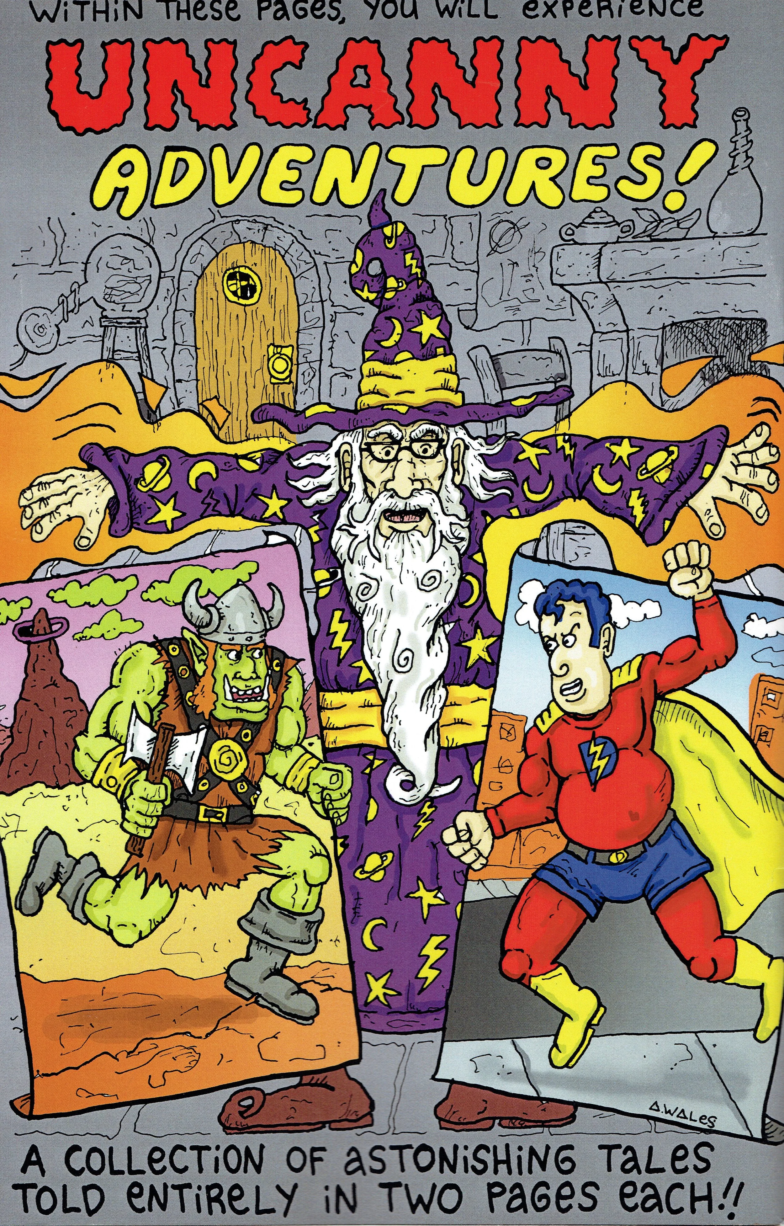 Uncanny Adventures: Duo #3 back cover.