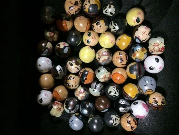 Blizzard capsule toys from BlizzCon 2017.