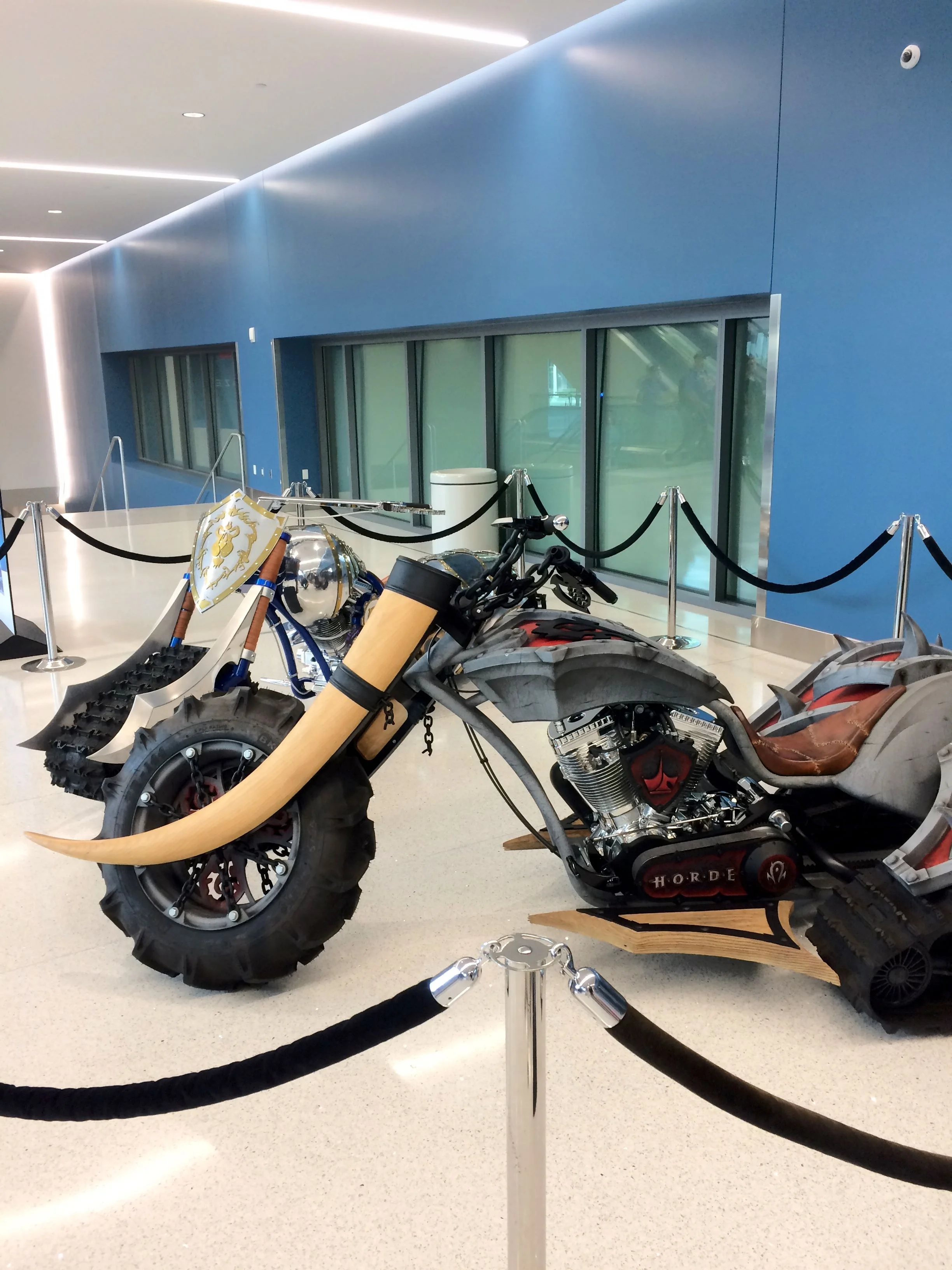 Azeroth Choppers at BlizzCon 2017.