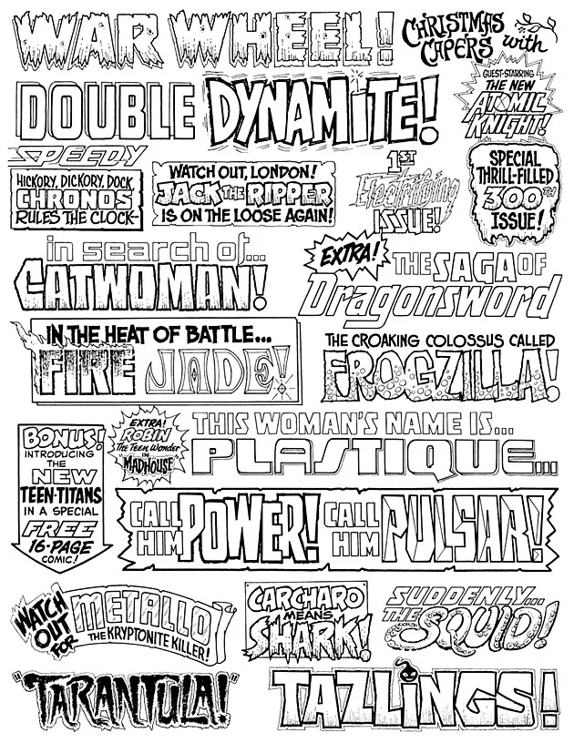 Different logos and letters from Gaspar Saladino. (1)