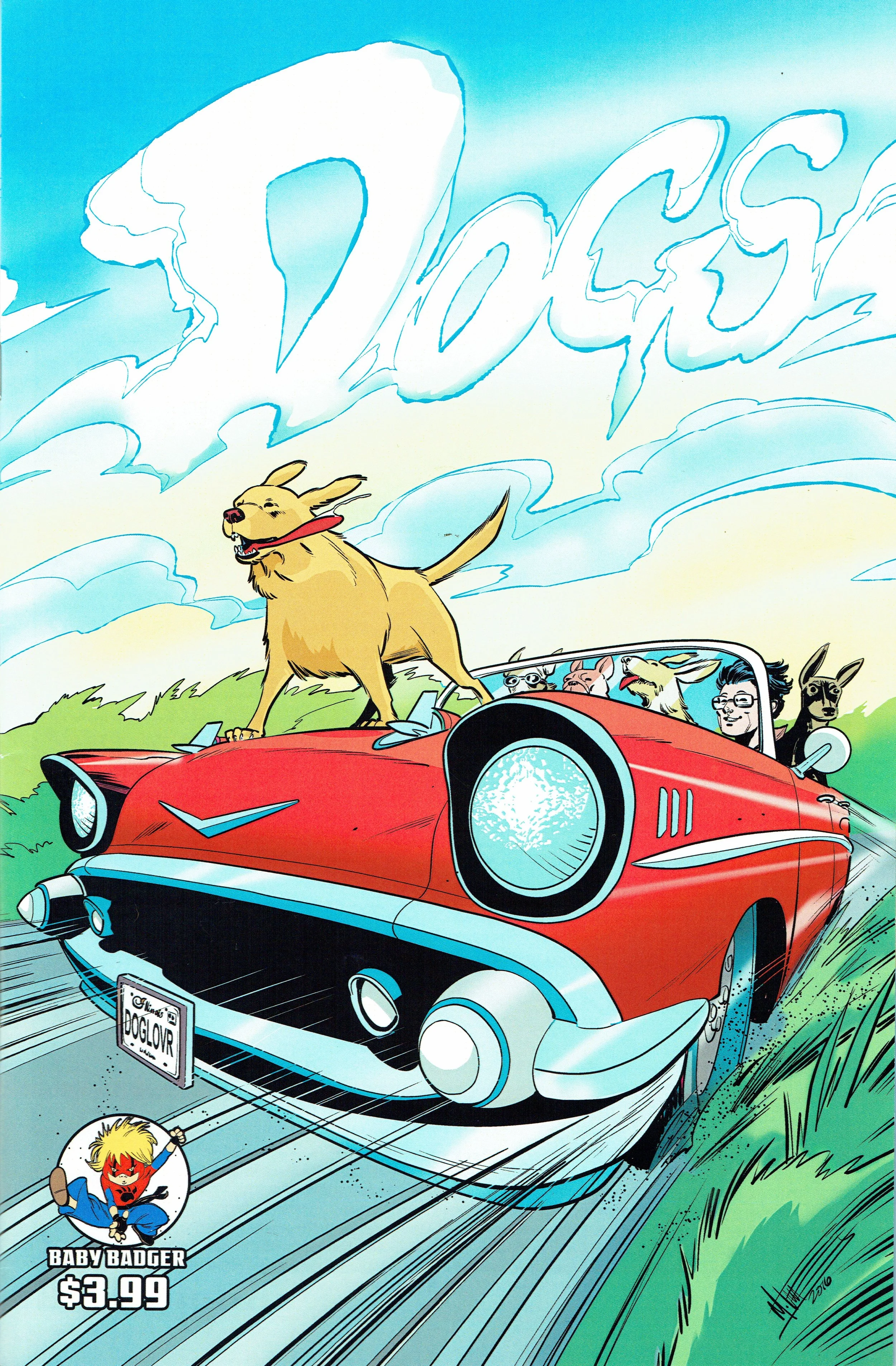 Dogs #1 from Baby Badger Comics.