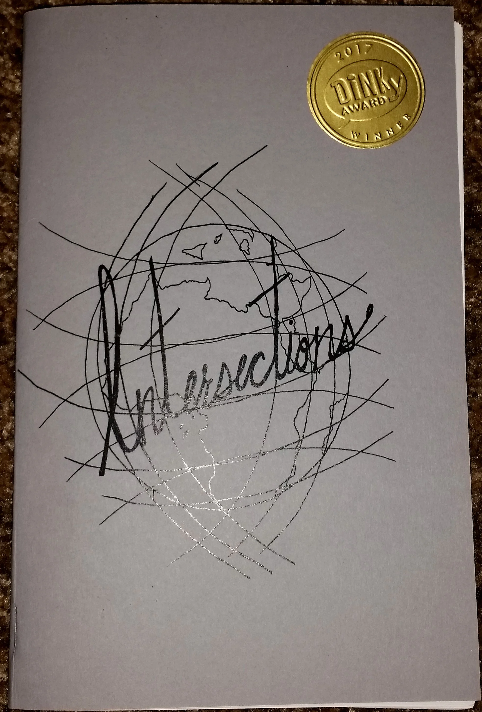 Intersections by Olivia Hunte and T, winner of Best 'Zine at the DINKy Awards.