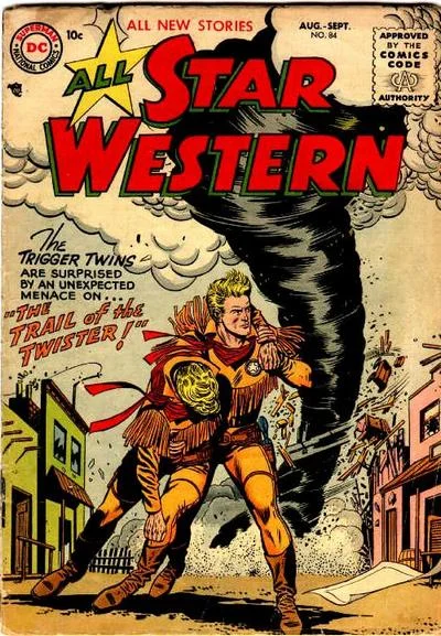 All-Star Western (1951) #84. Pencils by Gil Kane, inks by Joe Giella.