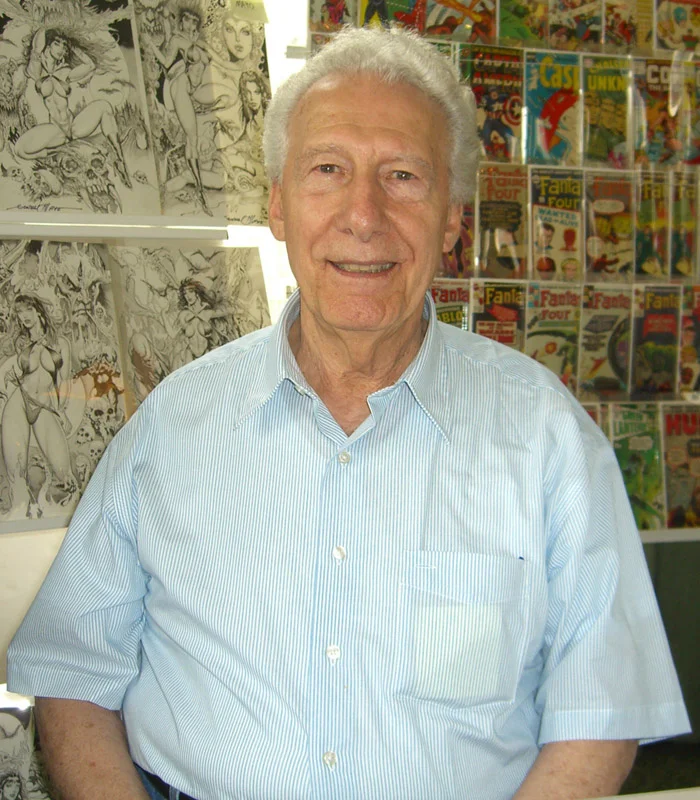 Joe Giella in 2009. (Photo credit to Luigi Novi)