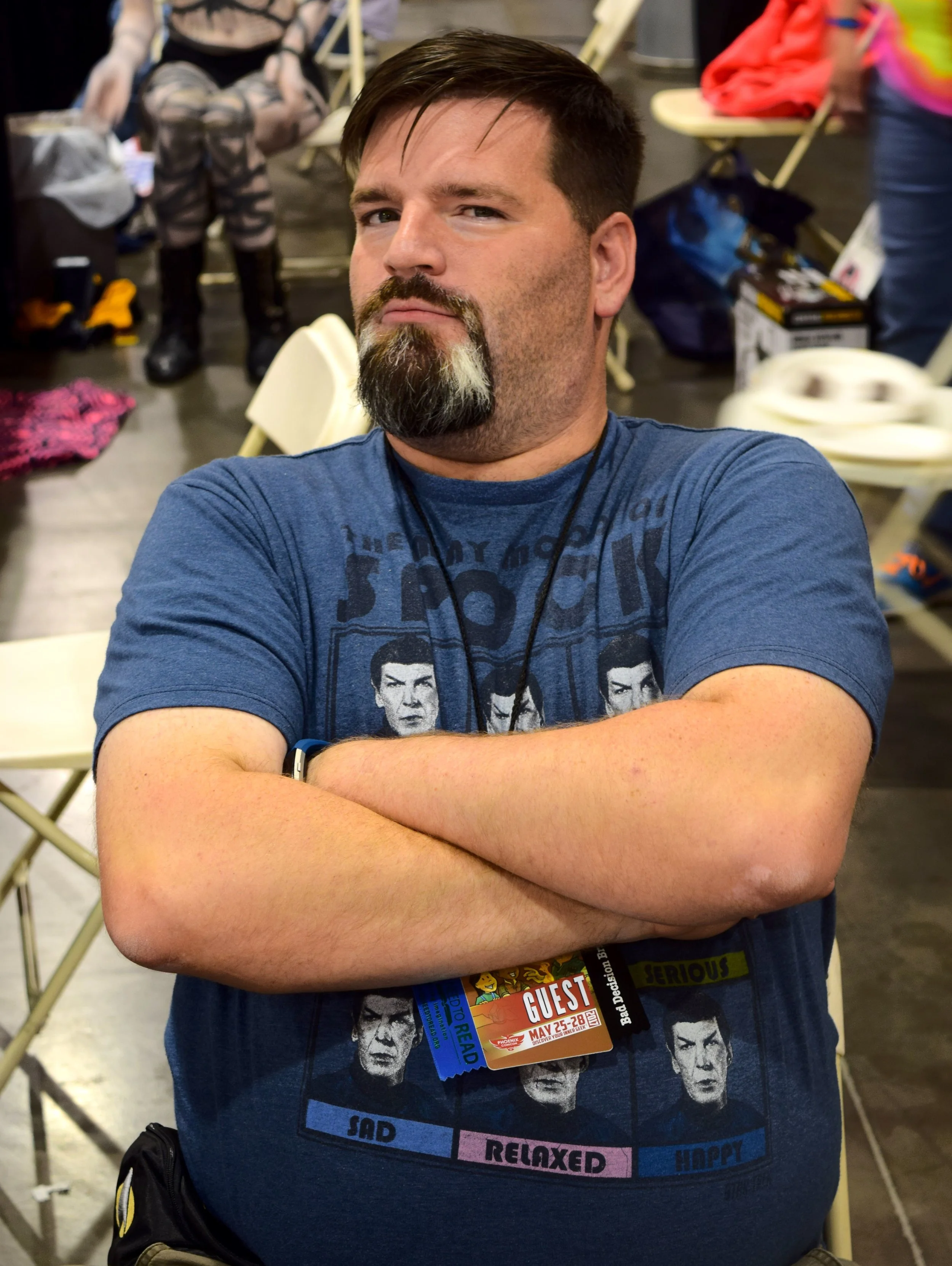 Mark Gardner at Phoenix Comic Con 2017. (2)