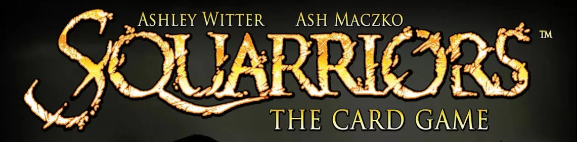 Squarriors: The Card Game banner.