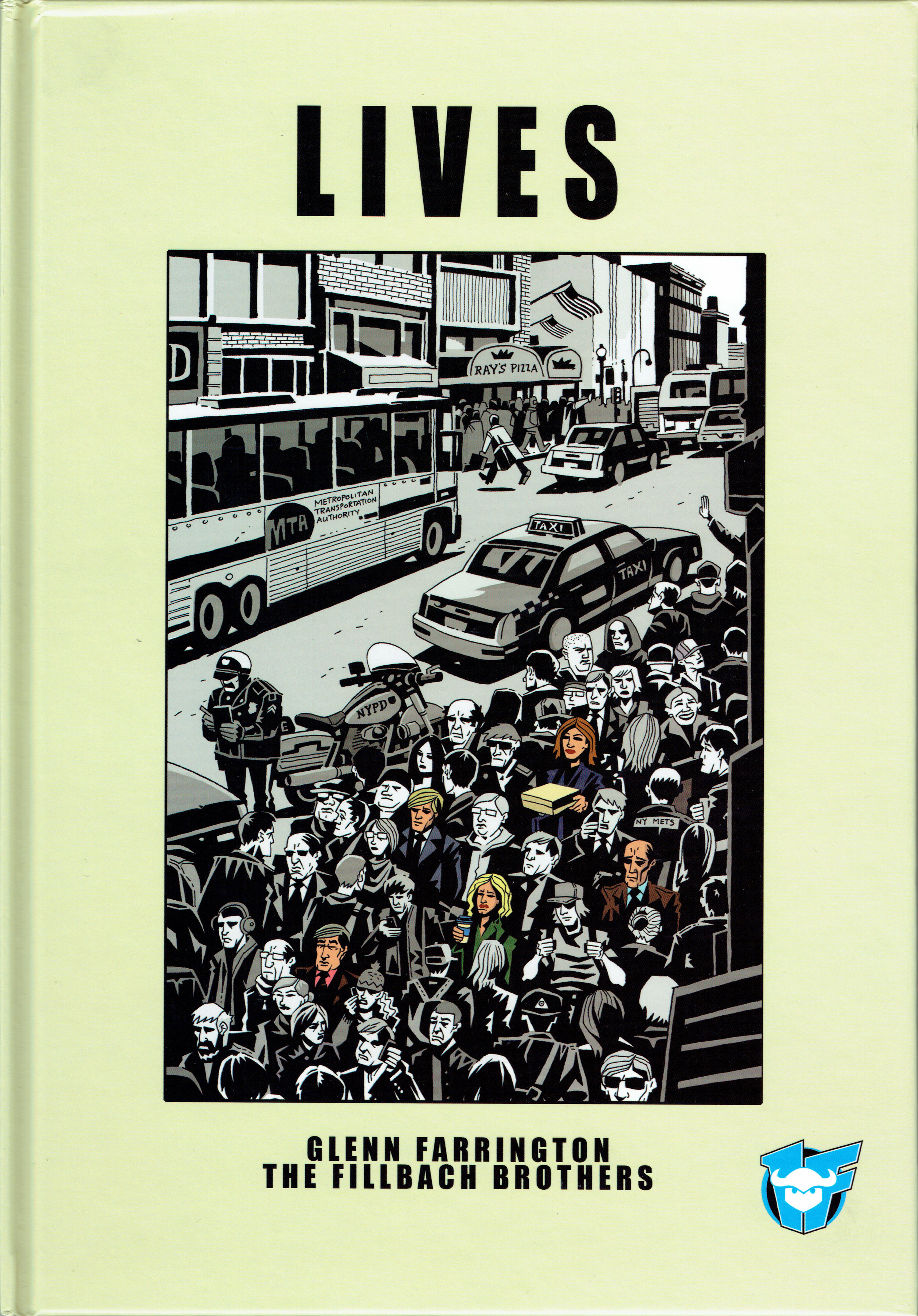 Lives graphic novel from 1First Comics. (front cover)