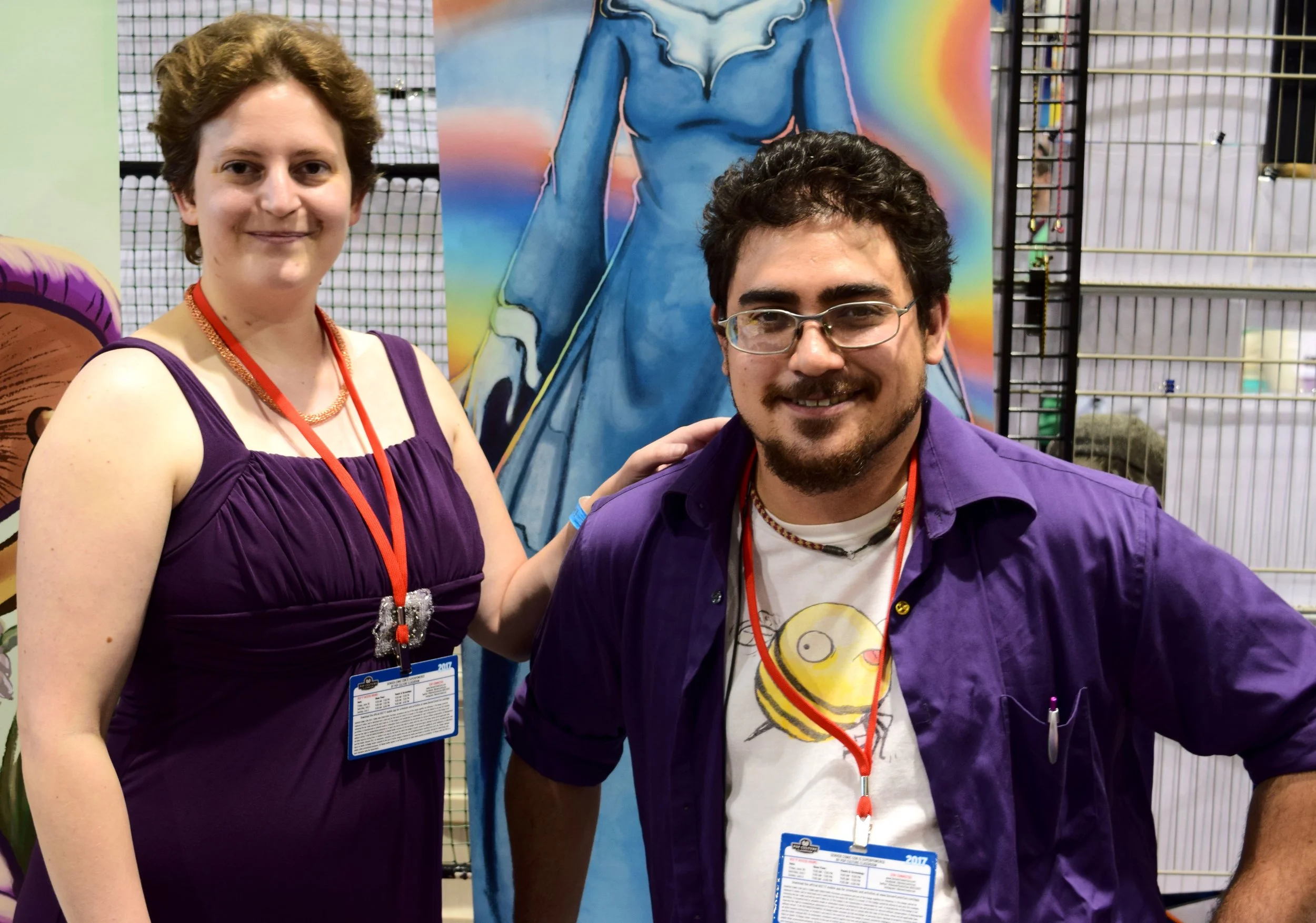 Robin and Cory Childs at Denver Comic Con 2017. (1)