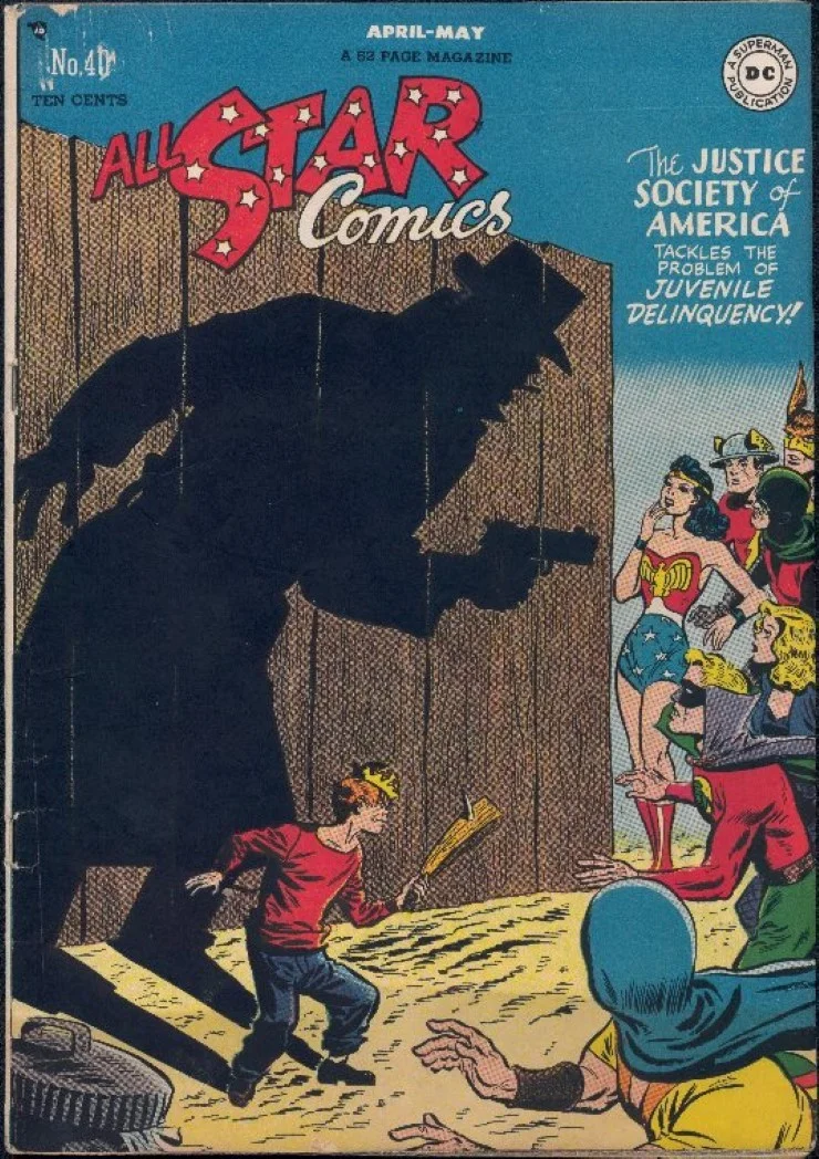 All-Star Comics #40. Pencils by Carmine Infantino.