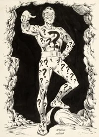 Carmine Infantino and Murphy Anderson - Riddler Poster 1966