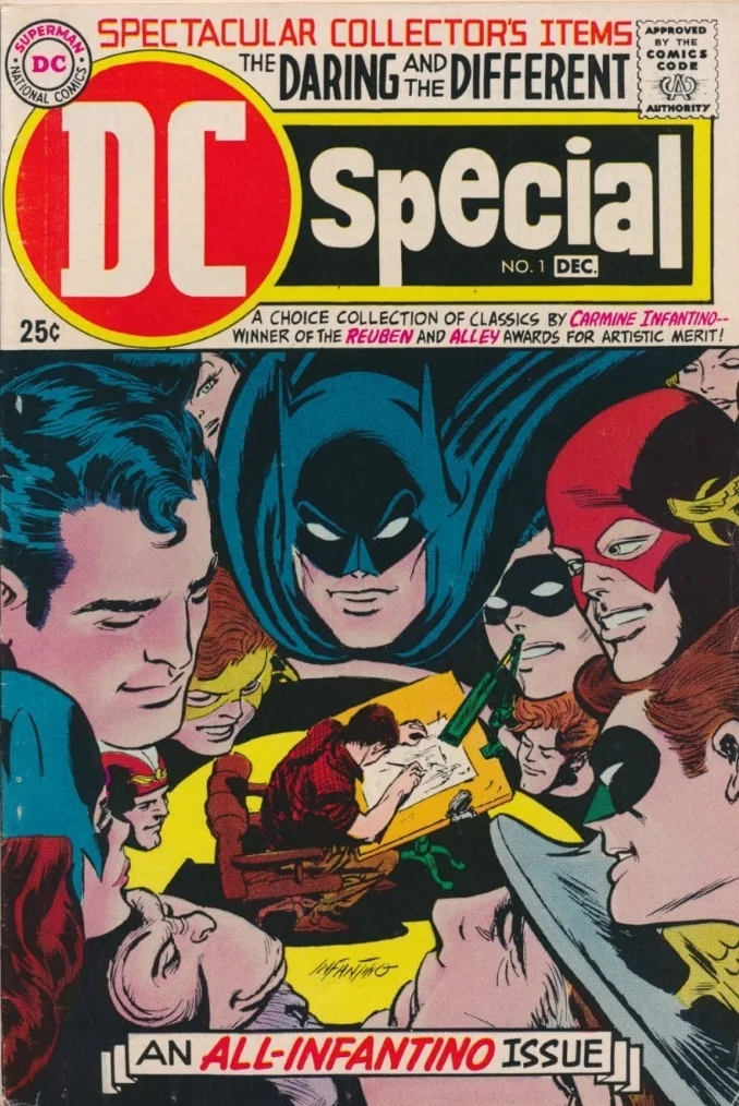 DC Special #1. Pencils by Carmine Infantino.